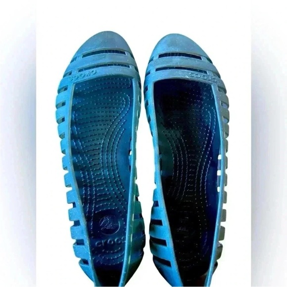 Women’s Crocs Black Adrianna II Flats Size 6 - Picture 9 of 9